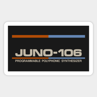 Retro Synth 106 Magnet